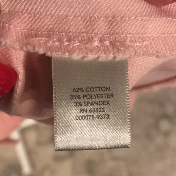 CJ Banks Women’s Pink Denim & Lace Jacket Size 1X - Picture 7 of 8